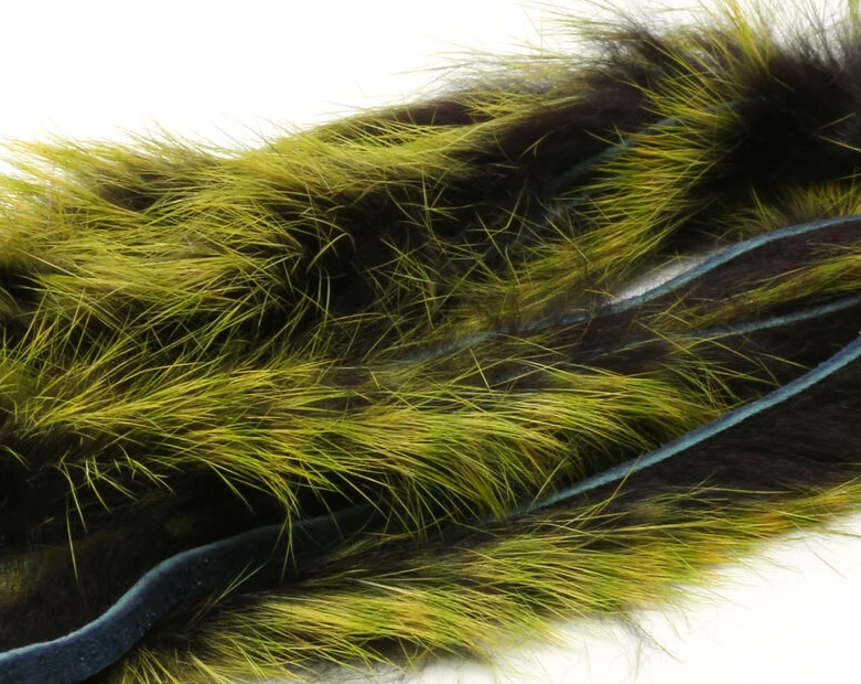 Hareline Barred Polychrome Rabbit Strips 2 Hareline Barred Polychrome Rabbit Strips - Image 2