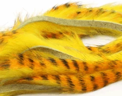 Hareline Barred Polychrome Rabbit Strips 18 Hareline Barred Polychrome Rabbit Strips -Fishing Equipment Store 10