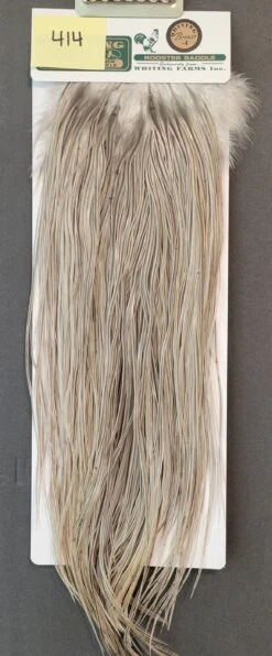 Flash Sale Hackle 414 - Hebert Miner Saddle Bronze - Light Gray Dun (size 12-14)