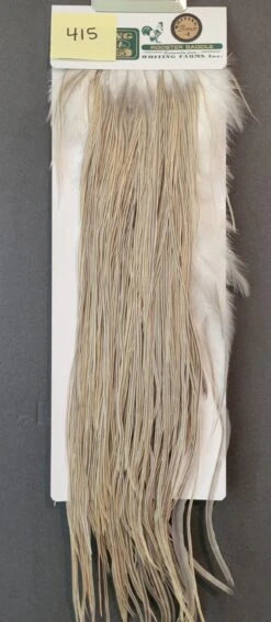 Flash Sale Hackle 415 - Hebert Miner Saddle Bronze - Light Gray Dun (size 10-14)