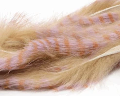 Hareline Barred Polychrome Rabbit Strips 14 Hareline Barred Polychrome Rabbit Strips -Fishing Equipment Store 6