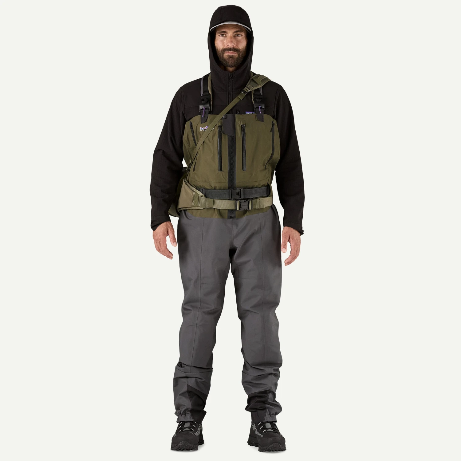 Patagonia Swiftcurrent Expedition Zip-Front Waders - Basin Green 7 Patagonia Swiftcurrent Expedition Zip-Front Waders - Basin Green - Image 7