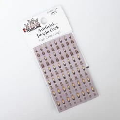 Hareline Artificial Jungle Cock Eyes -Fishing Equipment Store ArtificalJungleCockExtraSmall