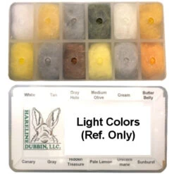 Hareline Bruiser Blend Junior Dubbing -Fishing Equipment Store BBDUBJ 4