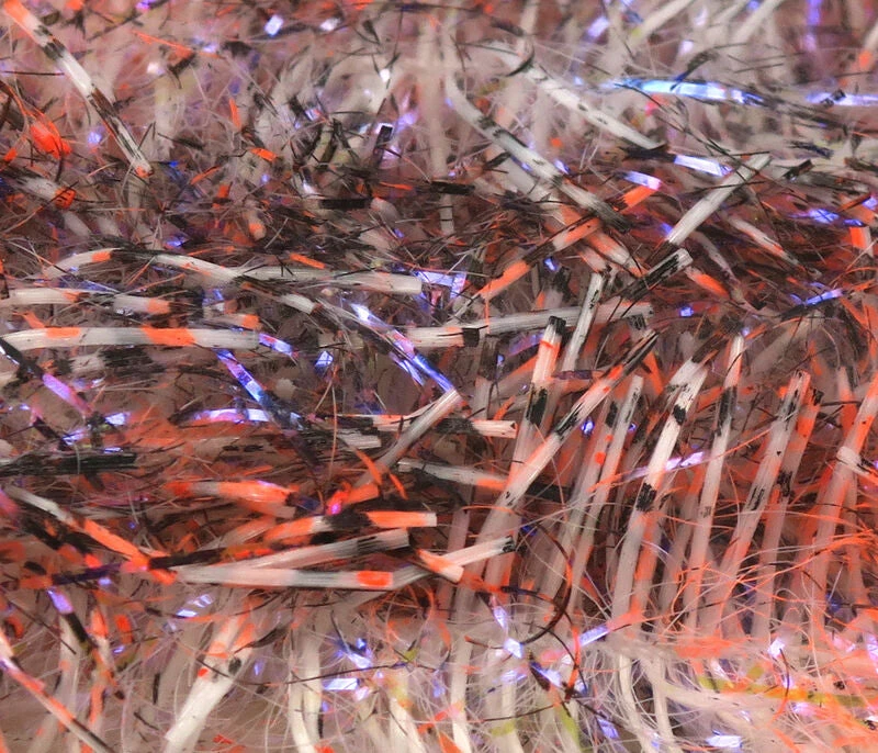 Hareline Black Barred UV Life Flex Wrap 5 Hareline Black Barred UV Life Flex Wrap - Image 5