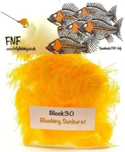 FNF Block Jelly Fritz 30 Mm 20 FNF Block Jelly Fritz 30 Mm -Fishing Equipment Store Block 30 Blushing Sunburst