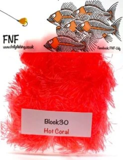 FNF Block Jelly Fritz 30 Mm 24 FNF Block Jelly Fritz 30 Mm -Fishing Equipment Store Block 30 Hot Coral