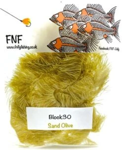 FNF Block Jelly Fritz 30 Mm 30 FNF Block Jelly Fritz 30 Mm -Fishing Equipment Store Block 30 Sand Olive