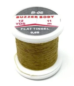 Hends Buzzer Body - 12yd Spool 15 Hends Buzzer Body - 12yd Spool -Fishing Equipment Store Buzzer Khaki