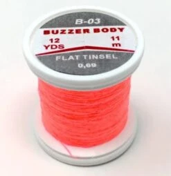Hends Buzzer Body - 12yd Spool 12 Hends Buzzer Body - 12yd Spool -Fishing Equipment Store Buzzer Red