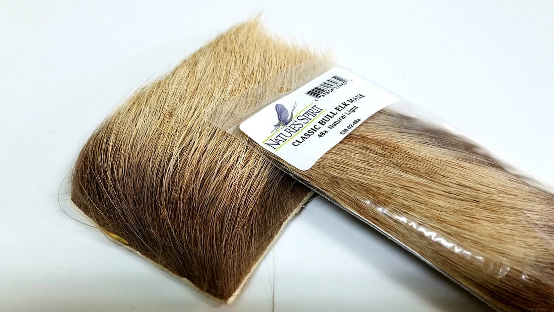 Classic Bull Elk Mane 3x4 Large Patch 1 Classic Bull Elk Mane 3x4 Large Patch