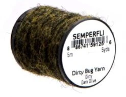 Dirty Bug Yarn -Fishing Equipment Store Dirty Dark Olive dirty