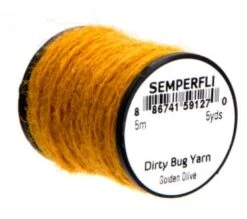 Dirty Bug Yarn -Fishing Equipment Store Dirty Golden Olive