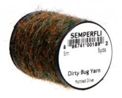 Dirty Bug Yarn -Fishing Equipment Store Dirty Mottled Olive