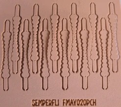 Foam Mayfly / Ephemeroptera Bodies 20 Foam Mayfly / Ephemeroptera Bodies -Fishing Equipment Store FMAY020PCH