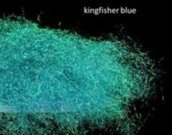 Sybai Fine Flash Dubbing -Fishing Equipment Store Flash Kingfisher Blue