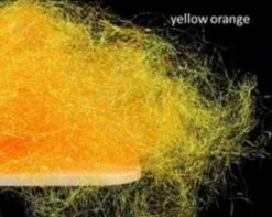 Sybai Fine Flash Dubbing -Fishing Equipment Store Flash Yellow Orange