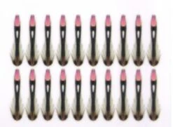 Semperfli Synthetic Jungle Cock Cheeks 9 Semperfli Synthetic Jungle Cock Cheeks -Fishing Equipment Store Jungle Pink