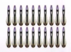 Semperfli Synthetic Jungle Cock Cheeks 11 Semperfli Synthetic Jungle Cock Cheeks -Fishing Equipment Store Jungle Purple