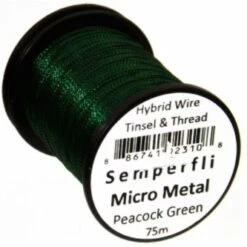 Semperfli Micro Metal 29 Semperfli Micro Metal -Fishing Equipment Store MM Peacock Green