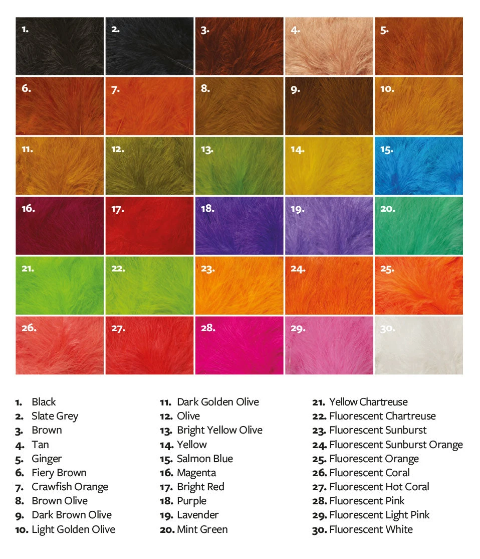 Fulling Mill Premium Selected Marabou 2 Fulling Mill Premium Selected Marabou - Image 2