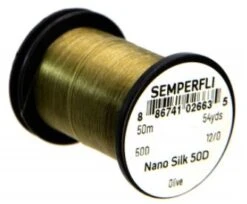 SemperFli Nano Silk Ultra Fine 50D 12/0 -Fishing Equipment Store Nano Olive b76e5d00 2cf5 41e8 a90a 17339806a0d5
