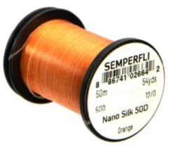 SemperFli Nano Silk Ultra Fine 50D 12/0 -Fishing Equipment Store Nano Orange 054adfc9 9c11 442b 86b0 081e4dabca49