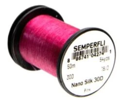 SemperFli Nano Silk Ultra Fine 30D 18/0 26 SemperFli Nano Silk Ultra Fine 30D 18/0 -Fishing Equipment Store Nano Pink