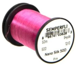 SemperFli Nano Silk Ultra Fine 50D 12/0 -Fishing Equipment Store Nano Pink 0523e8c9 8e1c 4a11 b63b 1cd443ec40b1