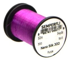 SemperFli Nano Silk Ultra Fine 30D 18/0 27 SemperFli Nano Silk Ultra Fine 30D 18/0 -Fishing Equipment Store Nano Purple