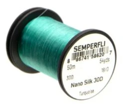 SemperFli Nano Silk Ultra Fine 30D 18/0 29 SemperFli Nano Silk Ultra Fine 30D 18/0 -Fishing Equipment Store Nano Torqoise