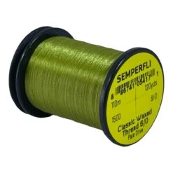 Semperfli Classic Waxed Thread - 6/0 -Fishing Equipment Store SCWX106POL