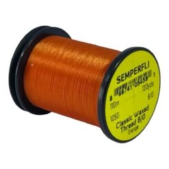 Semperfli Classic Waxed Thread - 8/0 36 Semperfli Classic Waxed Thread - 8/0 -Fishing Equipment Store SCWX108ORG