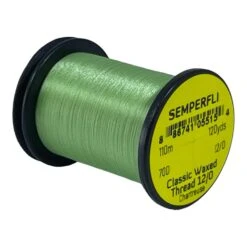 Semperfli Classic Waxed Thread - 12/0 -Fishing Equipment Store SCWX112CHT