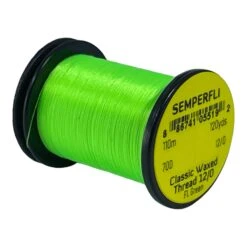 Semperfli Classic Waxed Thread - 12/0 -Fishing Equipment Store SCWX112FGN