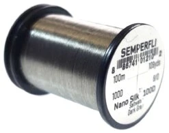 Semperfli Nano Silk Saltwater 100D -Fishing Equipment Store SNANSLTDGR