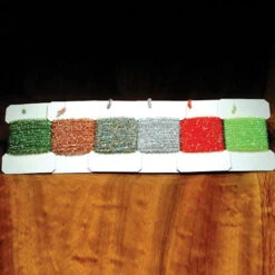 Hareline Solid And Krystal Tinsel Chenille