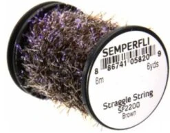 SemperFli Straggle String -Fishing Equipment Store Straggle Brown