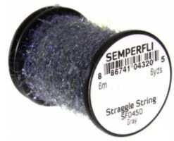 SemperFli Straggle String -Fishing Equipment Store Straggle Gray