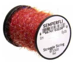SemperFli Straggle String -Fishing Equipment Store Straggle Red
