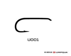 Umpqua U001 Dry Fly Hook - 50 Pack