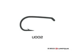 Umpqua U002 Dry Fly Hook - 50 Pack