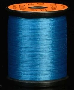 Hareline 6/0 UNI-Thread Waxed 38 Hareline 6/0 UNI-Thread Waxed -Fishing Equipment Store Uni Silver Doctor Blue