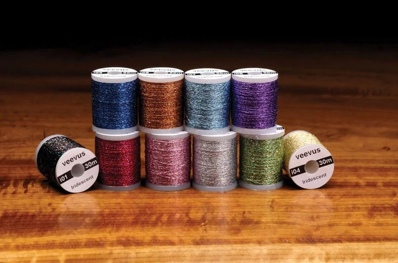Hareline Veevus Iridescent Thread 1 Hareline Veevus Iridescent Thread