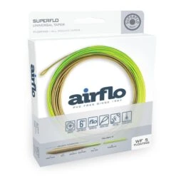 Airflo Superflo Universal Taper Fly Line - Moss Olive/Chartreuse