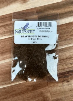 Natures Spirit - Beaver Plus Dubbing 23 Natures Spirit - Beaver Plus Dubbing -Fishing Equipment Store brownolive