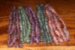 Hareline Black Barred UV Life Flex Wrap