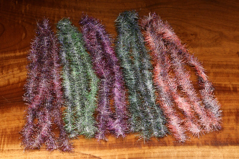 Hareline Black Barred UV Life Flex Wrap 1 Hareline Black Barred UV Life Flex Wrap