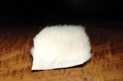 Hareline Calf Body Hair - White
