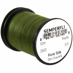SemperFli Pure Silk 14 SemperFli Pure Silk -Fishing Equipment Store darkolive